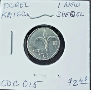 Israel 1990(?) 1 New Sheqel KM160a - Picture 1 of 2