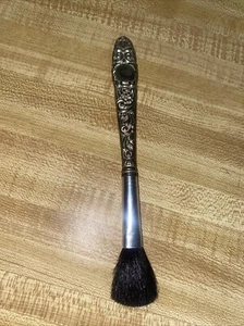 Vintage Handtuch versilbert Make-up Pinsel 6,5" sauber - Bild 1 von 6