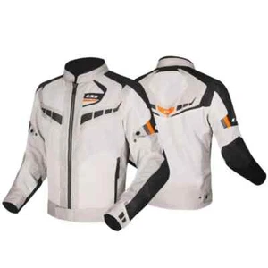 Motorcycle Jacket Summer Breathable Anti-fall Reflective Motorbike Men Women - Picture 1 of 39