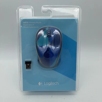Logitech Wireless Design Collection Wireless Optical Mouse M317C ***Brand New*** - Image 1 of 3
