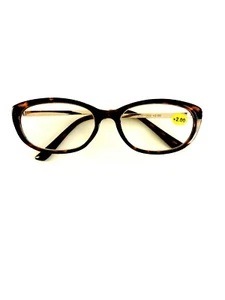 Stylize by Icon Eyewear Premium Lesebrille +2,00 Braun Schildpatt - Bild 1 von 5