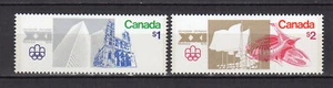 Kanada 1976 Olympische Spiele Montreal XI 1976 2 Marken MNH /TE4881d - Bild 1 von 1
