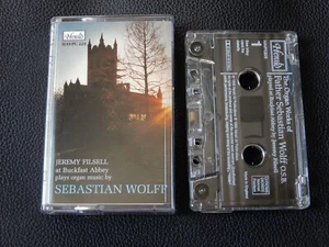 SEBASTIAN WOLFF ORGAN WORKS - JEREMY FILSELL/BUCKFAST ABBEY 1999 CASSETTE TAPE - Picture 1 of 5