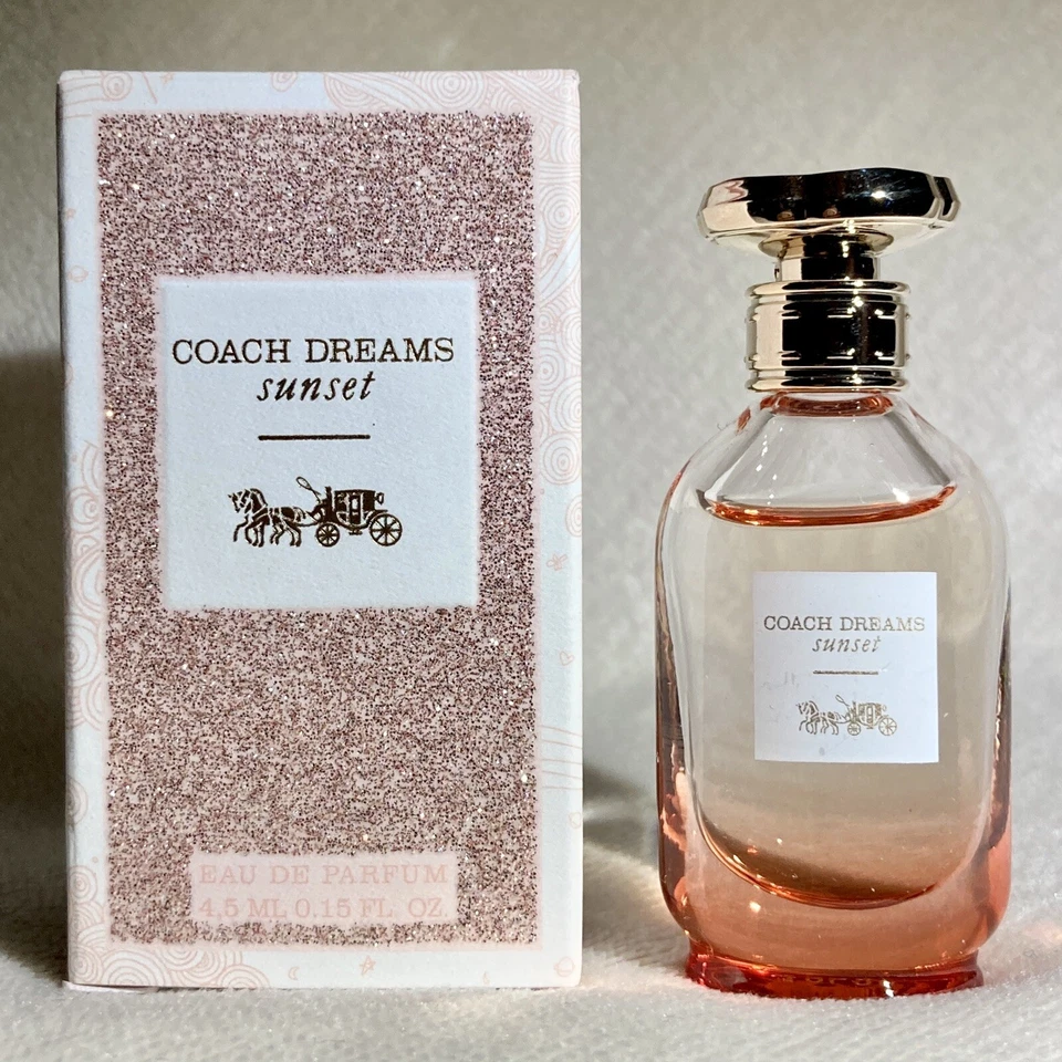 Coach Dreams Sunset Eau De Parfum EDP MINI Splash Dabber .15oz, 4.5ml Nuevo En Caja Foto 1 de 1
