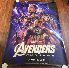 AVENGERS ENDGAME 2019 *RARE/UNIQUE Original Bus Stop D/S Movie Poster 48x70inch