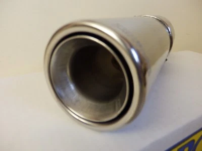 Auspuffblende Endrohr Blende Auspuff EDELSTAHL 73mm e-geprüft TOP Qualität i33 - Bild 1 von 4