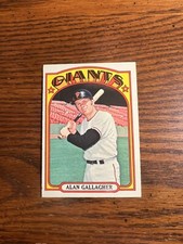 1972 TOPPS BASEBALL HIGH #693 ALAN GALLAGHER EXMT!!!!!!!!!