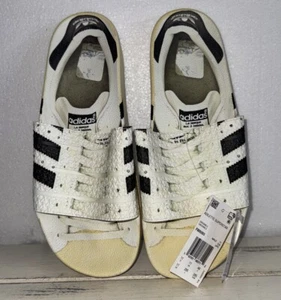 Adidas Adilette Superstar White Men's Slip-on Slides Size 11 - Picture 1 of 14