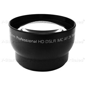 2x Tele Converter Lens for Nikon D3000 D3100 D5000 D5100 D700 D90
