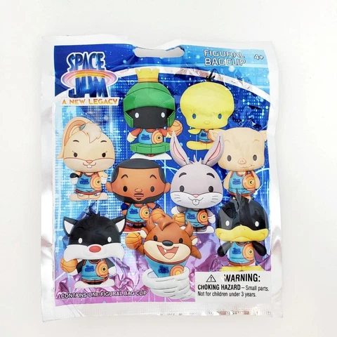 Space Jam A New Legacy Figural 3D Bag Clip - YOU CHOOSE!! Cover