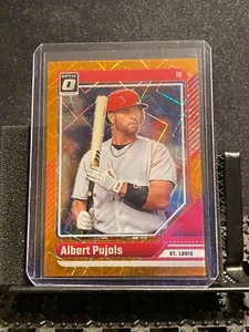 Albert Pujols 2024 Donruss Optic Orange Velocity - Cardinals - Picture 1 of 2