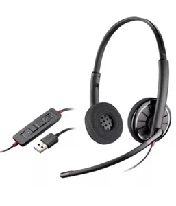 Plantronics Blackwire C320 USB PC Headset Model 85610-02 New - Photo 1/3