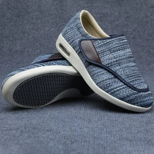 Mens Edema Slippers Diabetic Shoes Extra Wide Width Walking Sneakers for Elderly - Picture 1 of 7