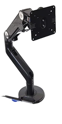 Humanscale M8 Black Single Monitor Desktop Clamp Mount Arm SOR4843M8 - Image 1 of 4