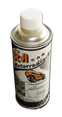RH  Motorradlacke 2K Acryl Motor Spritzlack 350 ml farblos glänzend €27,95 Neu - Bild 1 von 4