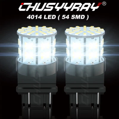 PARA Chrysler 300C Chevrolet Jeep Dodge Calibre Nitro 2 bombillas de parada y cola 54 SMD Foto 1 de 4