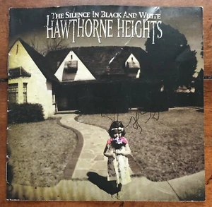 Hawthorne Heights - The Silence In Black And White - Autographed CD Cover Signed - Picture 1 of 1