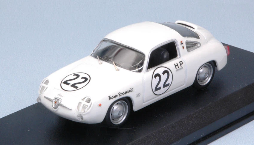 Best Model FIAT ABARTH 750 ZAGATO N.22 WINNER 4 H SEBRING 1960 P.RICHARDS 1:43 - Immagine 1 di 1