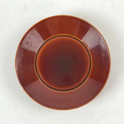 Cuenco pequeño multiusos de madera lacada japonesa de colección Shunkei Nuri redondo L51 Foto 1 de 4