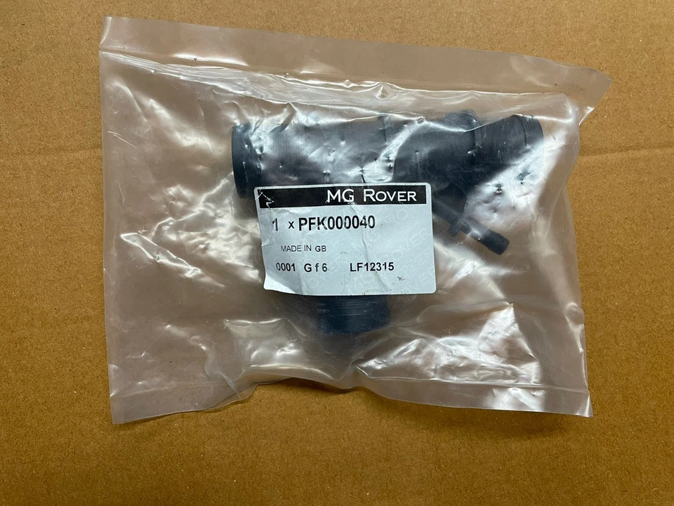 Coolant Radiator 3 Way T Piece Connector For Rover 75 & MG ZT 1.8T PFK000040 - Image 1 of 1