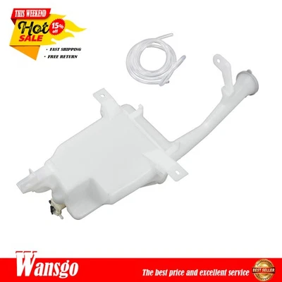 Líquido para lavadora de parabrisas de plástico blanco con bomba para Nissan Versa Note 2014-2016 Foto 1 de 4