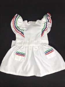 American Girl Molly’s Party Dress Pinafore Pleasant Company - Picture 1 of 4