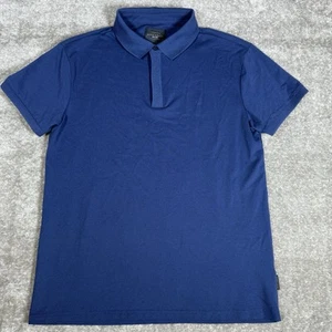 Marc Asher Poloshirt Herren mittelblau Kurzarm Performance Stretch Golf - Bild 1 von 9