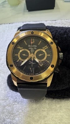 Reloj de pulsera de cuarzo para hombre BULOVA Marine Star cronógrafo C9671396 Foto 1 de 4