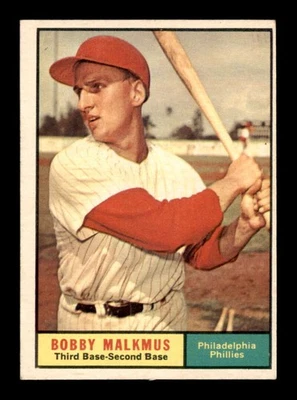 1961 Topps #530 Bob Malkmus   EXMT X3335180 - Image 1 of 2