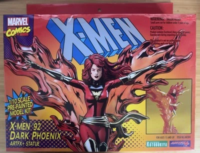 Kotobukiya ARTFX+ X-Men '92 Dark Phoenix Con Exclusive Marvel Figurine - Image 1 of 4