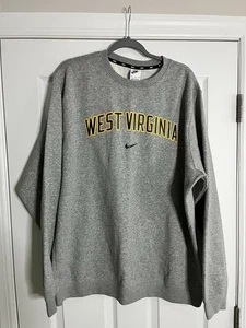 Sudadera con cuello redondo Nike WVU NUEVA CON ETIQUETAS. Gris. XXL - Imagen 1 de 3