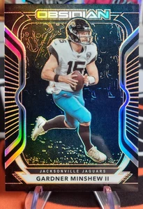 Grabado eléctrico Gardner Minshew II 2020 Panini Obsidian naranja Prizm 56/75 - Imagen 1 de 3