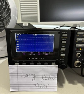 Elecraft P3 Panadapter - Fonctionne très bien avec câbles # 1072 - Photo 1/4