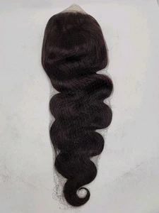 NEU Iwish 13x6 Lace Front 100% Echthaar Perücke. 28 zoll. Schwarz - Bild 1 von 13