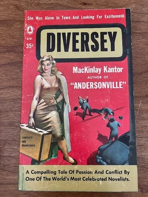 Vtg Paperback - DIVERSEY by MacKinlay Kantor - Imagem 1 de 4