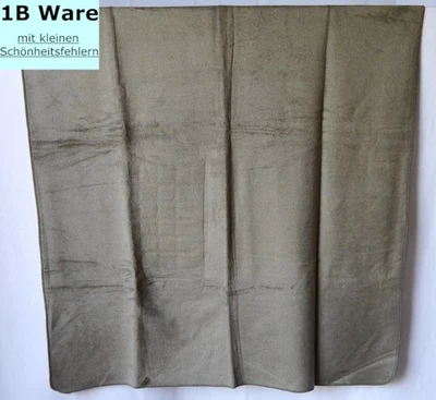 Kuscheldecke Wohndecke Plaid Baumwolle Dralon Biederlack 130x170 cm braun - Bild 1 von 4