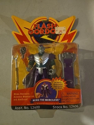 Figura de acción de colección Flash Gordon Ming The Merciless 1996 Playmates nueva Foto 1 de 2