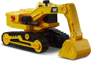 CAT Konstruktionsspielzeug, Motorschlepper Bagger, gelbes Baufahrzeug mit - Bild 1 von 12