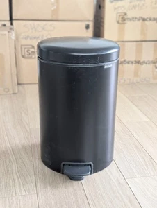 Brabantia Pedal Bin 20L (Matt Black) Soft-Closure Rubbish Bin - Picture 1 of 5