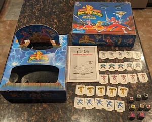 Juego de dados de batalla Mighty Morphin Power Rangers de colección en caja original 100 % completo - Imagen 1 de 5