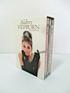 The AUDREY HEPBURN DVD Collection 3 Movies in Box - Sabrina, Breakfast, Roman - Picture 1 of 10