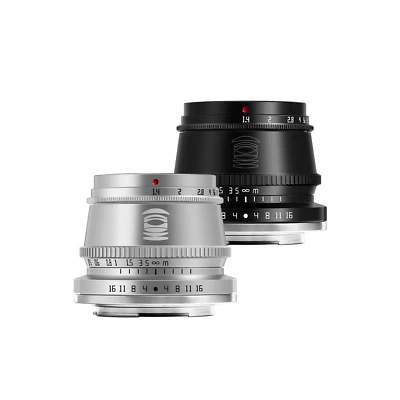 TTArtisan 35mm f/1.4 APS-C Lens for E/X/M/Z/R/M43/L-Mount Large Aperture Lens