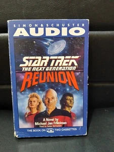 Star Trek Audio Book "Reunion" Read By Gates McFadden Dr. Crusher 2 Cassettes - Picture 1 of 9