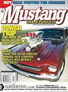 MUSTANG ILLUSTRATED 2001 MAY - '73 ROUSH, '65 1000HP, HEAD PORTING, MOD-MOTORS - Imagen 1 de 1