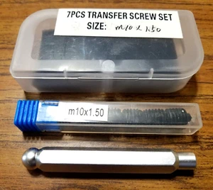 Juego de 6 tornillos de transferencia de 10 mm x 1,50 herramientas y troqueles de trabajo M10 PRM - Imagen 1 de 1