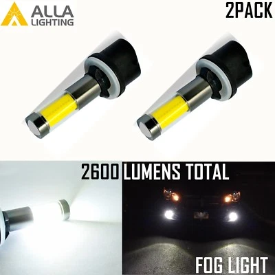 AllaLighting 6000K 880 LED Fog Light Bulb Cornering Lamp Replacement Xenon White - Image 1 of 4