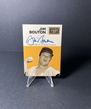 2014 Panini Golden Age Historic Signatures Jim Bouton Auto Yankees Astros