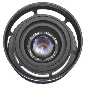 Leica Leitz Elcan 49mm f3.4 Leica M mount  #1240122 ......... Very Rare !!