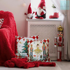 Christmas Pillow Covers, Soft Short Plush Throw Pillow Case, Xmas Cushion Covers
