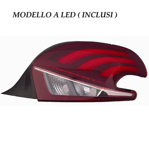 Headlight TAIL LAMP for Peugeot 208 2015-2019 DX STOP LIGHT GROUP - Picture 1 of 1
